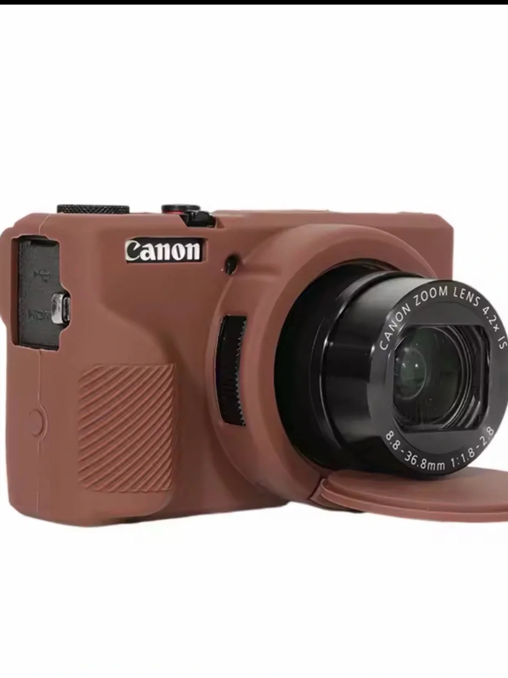 Canon G7X Silicone Camera Skin in Black, Brown, Hot Pink, Light Pink